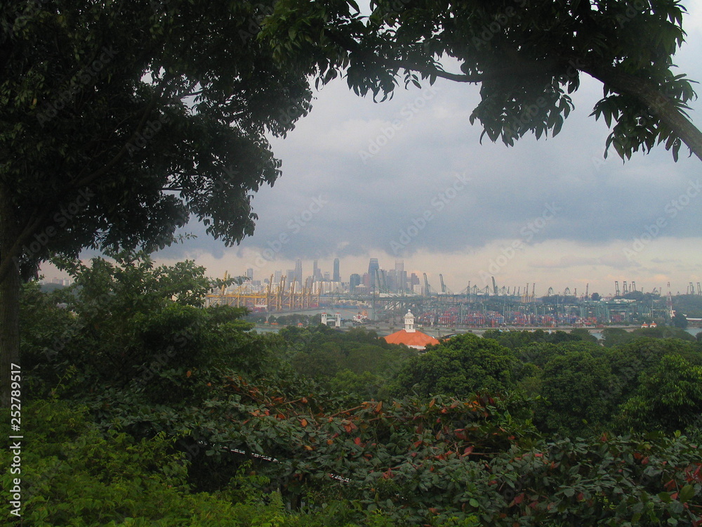 Fototapeta premium Singapore, city, capital of the Republic of Singapore.