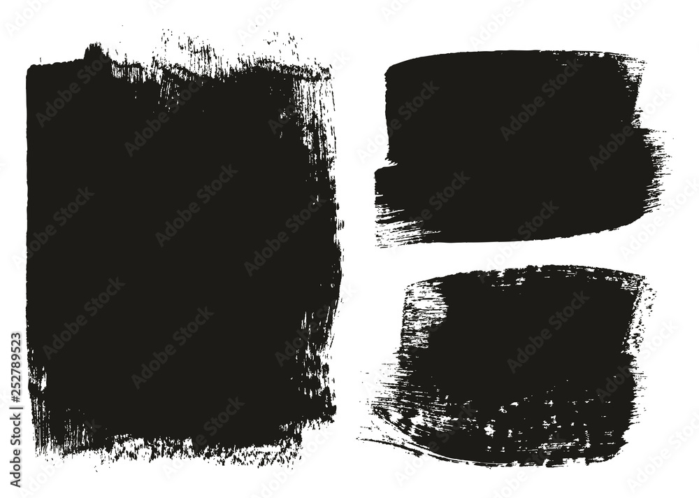 Paint Brush Medium Background Mix High Detail Abstract Vector Background Set 48