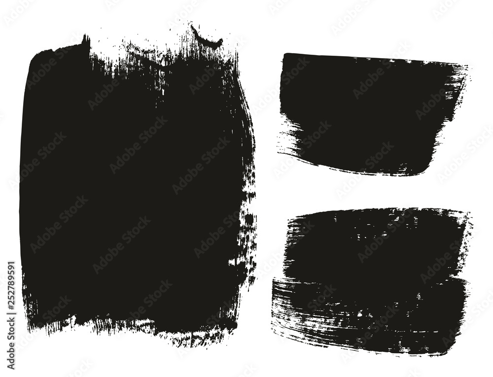 Paint Brush Medium Background Mix High Detail Abstract Vector Background Set 43