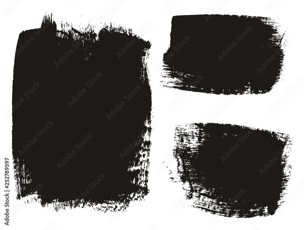 Paint Brush Medium Background Mix High Detail Abstract Vector Background Set 42