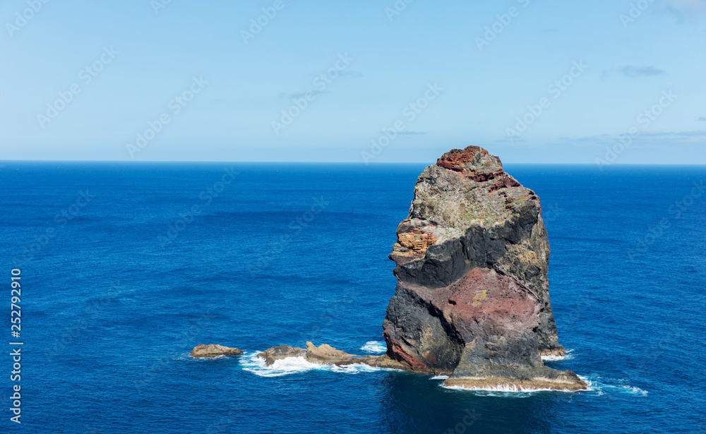 Coast of Madeira, cliffs