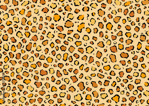 Multi colored Seamless Leopard pattern design, vector illustration background. Fur animal skin design illustration for web, fashion, textile, print, and surface design