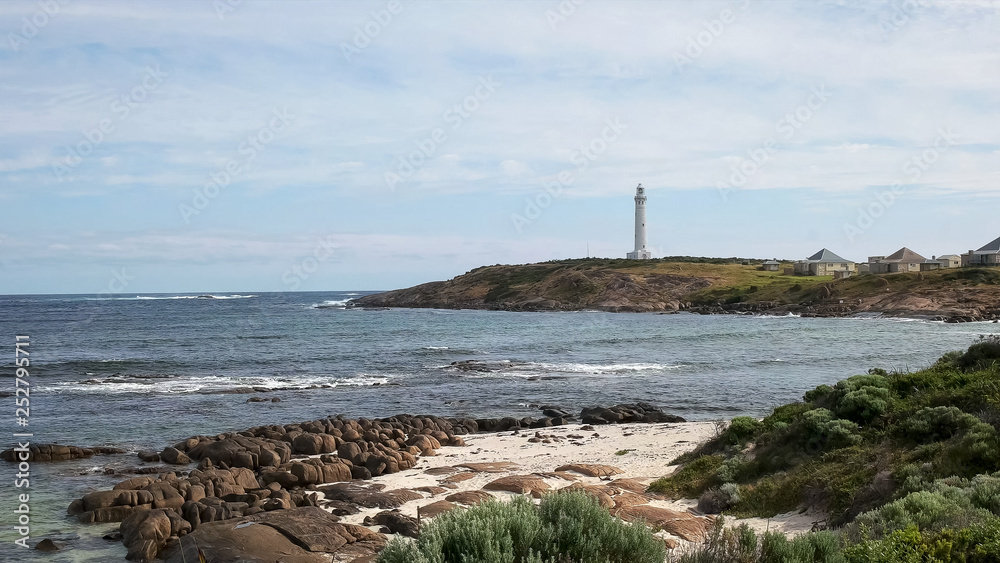cape leeuwin lighthouse and beach in west australia cape leeuwin lighthouse and beach in west australia