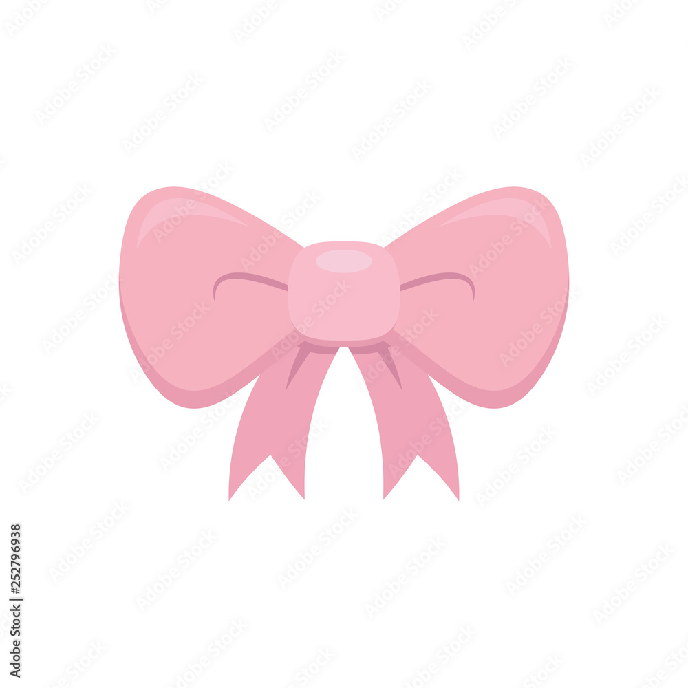 Pink bow icon Pink bow icon