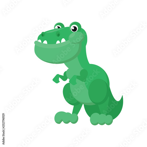 Green dinosaur icon