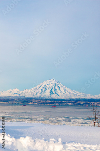 Foto Kamchatka volcano