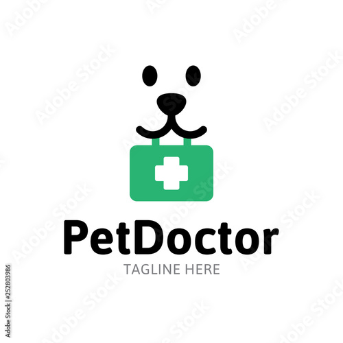 Vector Pet Doctor Logo Design