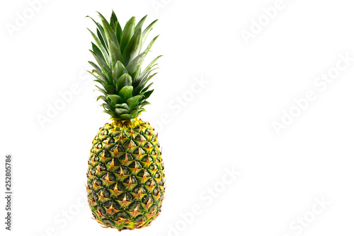 Pineapple isolated on white.
