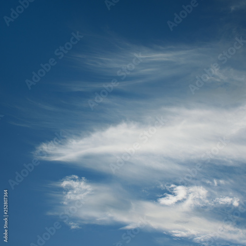 Blue Sky with Light Clouds