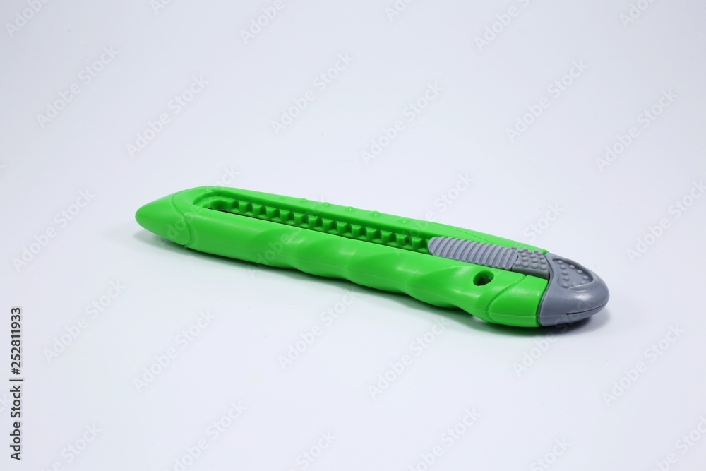 clerical knife isolated on white background clerical knife isolated on white background