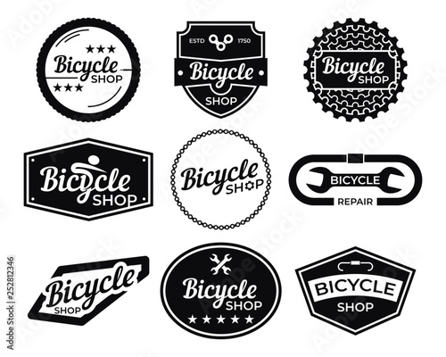 Vintage Bicycle Logo Emblem Pack