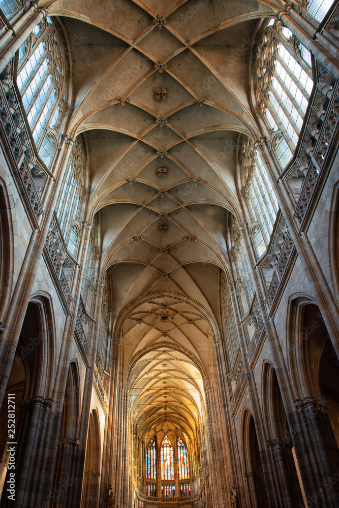 Prague czech republic capitol St Vitus cathedral