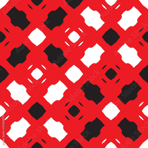 Seamless pattern with geometric elements. Beautiful abstract illustration.