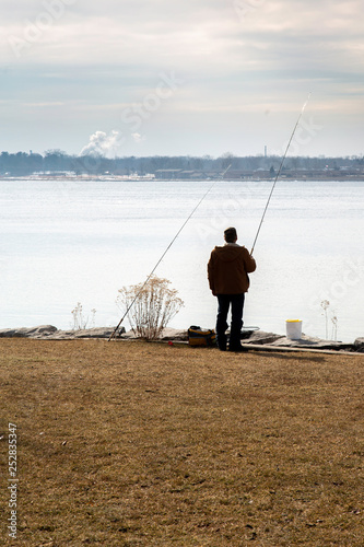 Fishing at Dusk