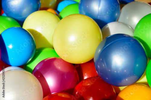 Colorful balls background