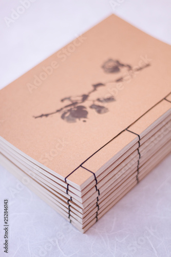 Cuaderno artesanal con cosido japones