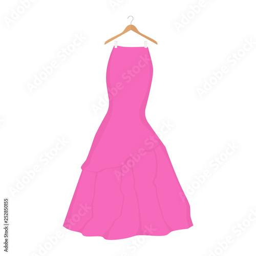 Skirt template, design fashion woman illustration - women skirt