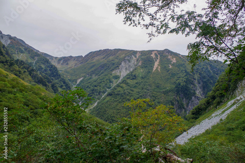 山の風景