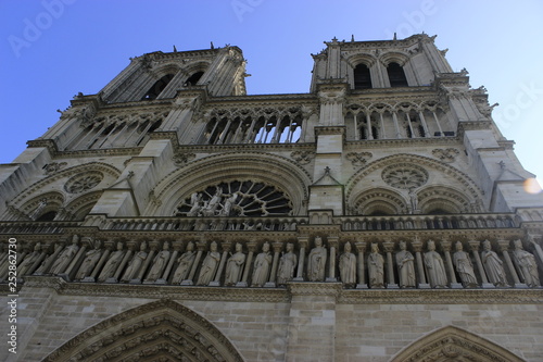 Perspectiva da Catedral de Notre-Dame de Paris
