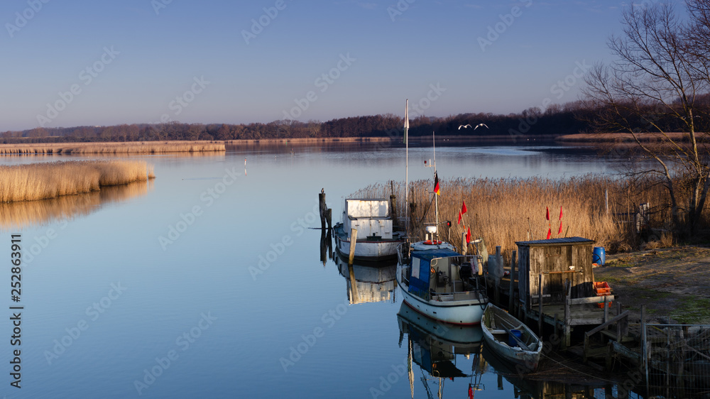 Dassow, Dassower Wieck near Travemünde on the Bay of Luebeck.