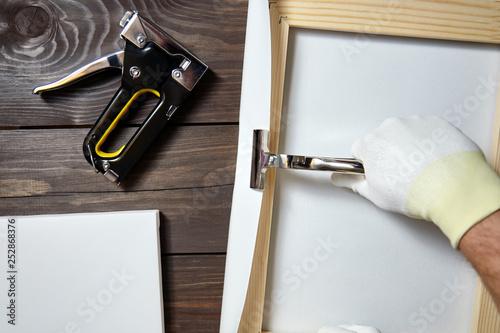 Photos Canvas stretching