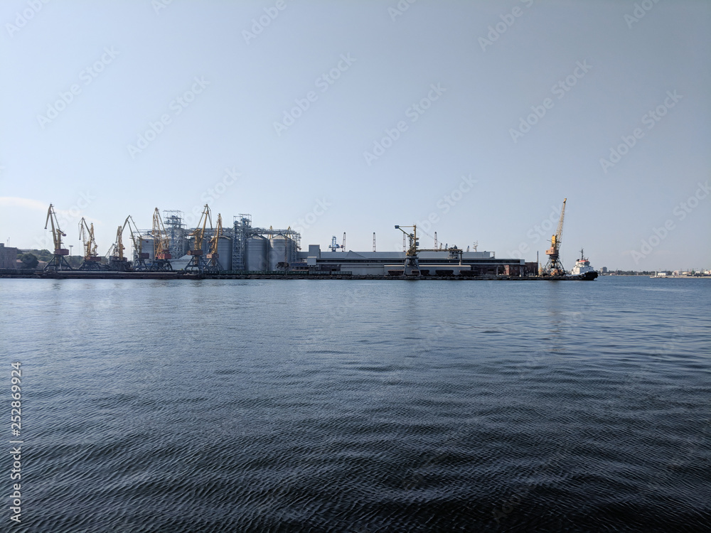 Marine Industrial Commercial Port Seascape