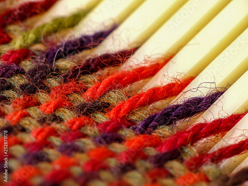 Wool Yarn on a Rigid Heddle Loom