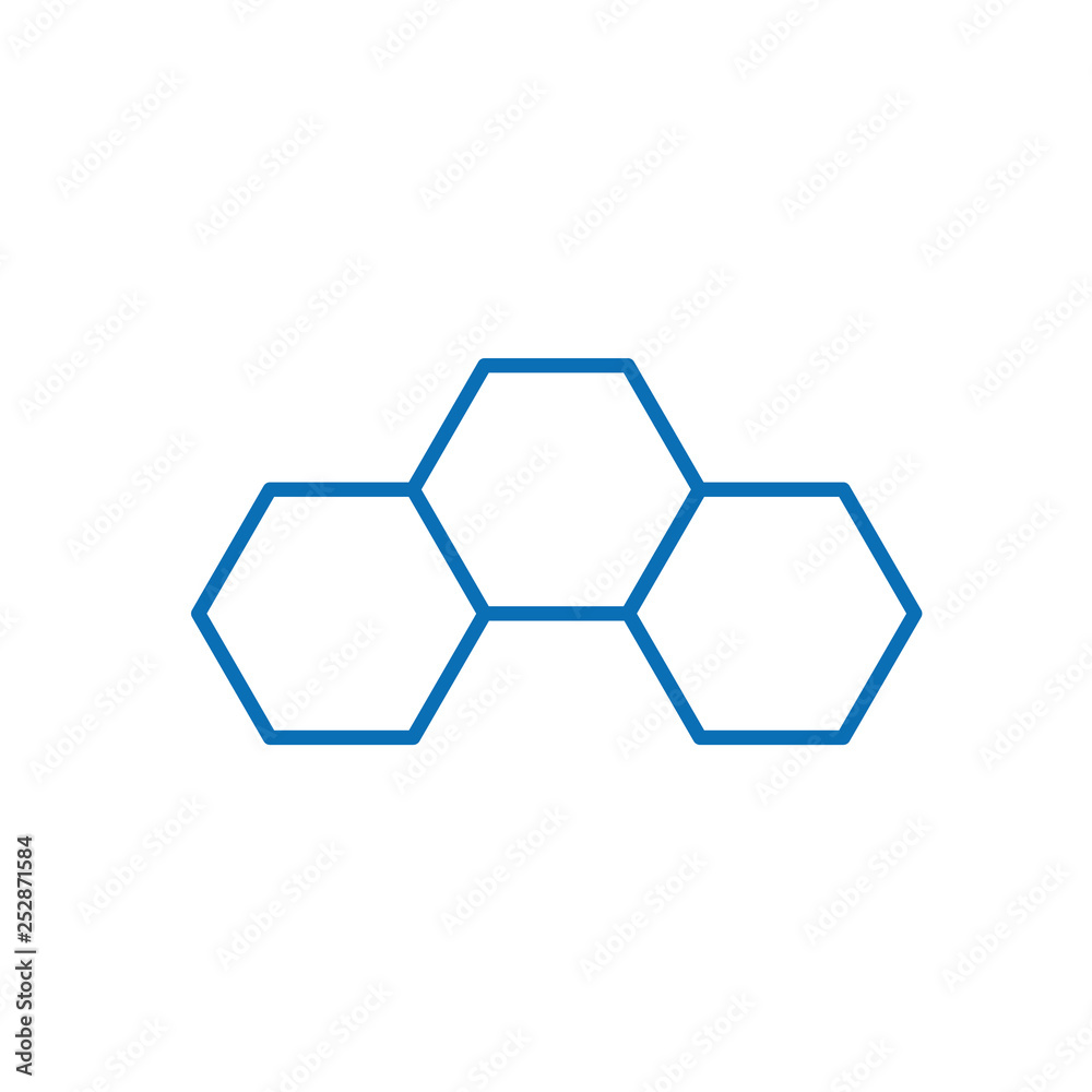 Molecule line icon Molecule line icon