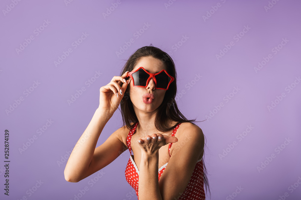 Beautiful brunette woman wearing lingerie Beautiful brunette woman wearing lingerie
