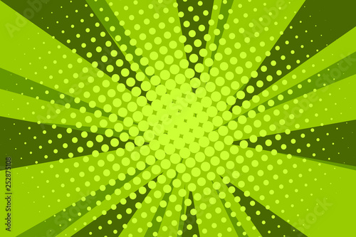 Comic book pop art strip radial backdrop