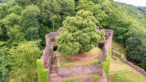 Historische Stadt Wertheim am Main und ihre Hauptsehenswürdigkeit Wertheimer Burg photo