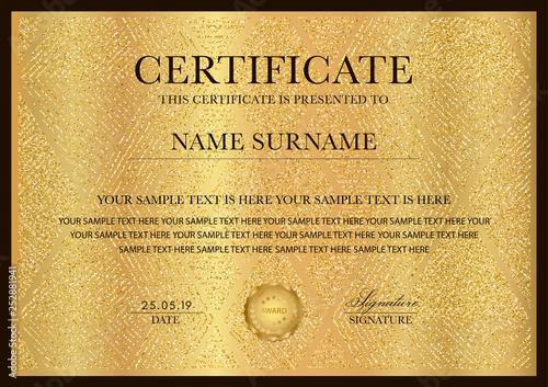 Image 1 for Commemorative Certificate Template