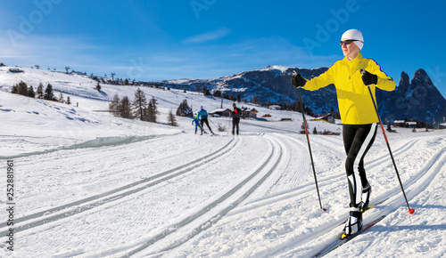 Foto The skiing area Groeden