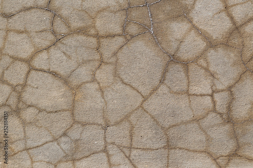 Cracked concrete texture background
