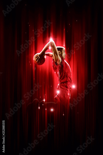 Man basketball player © Andrey Burmakin