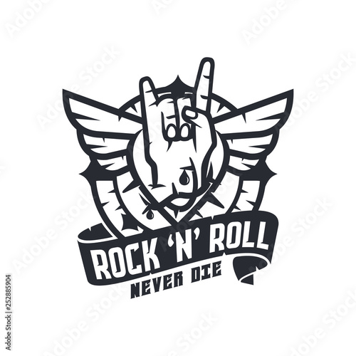 Rock N Roll Illustration