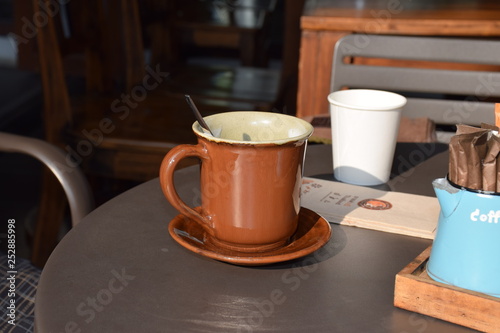 Coffee time, break time , morning coffee