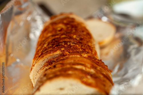 Wallpaper Mural Bread roll heated in tinfoil Torontodigital.ca