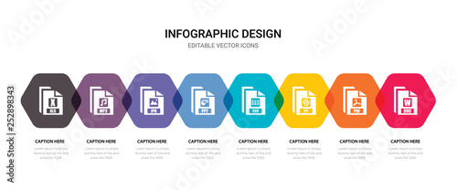 simple set of doc, pdf, py, csv icons, contains such as icons ppt, jpg, mp3, xls and more. 64x64 pixel perfect. editable vector set