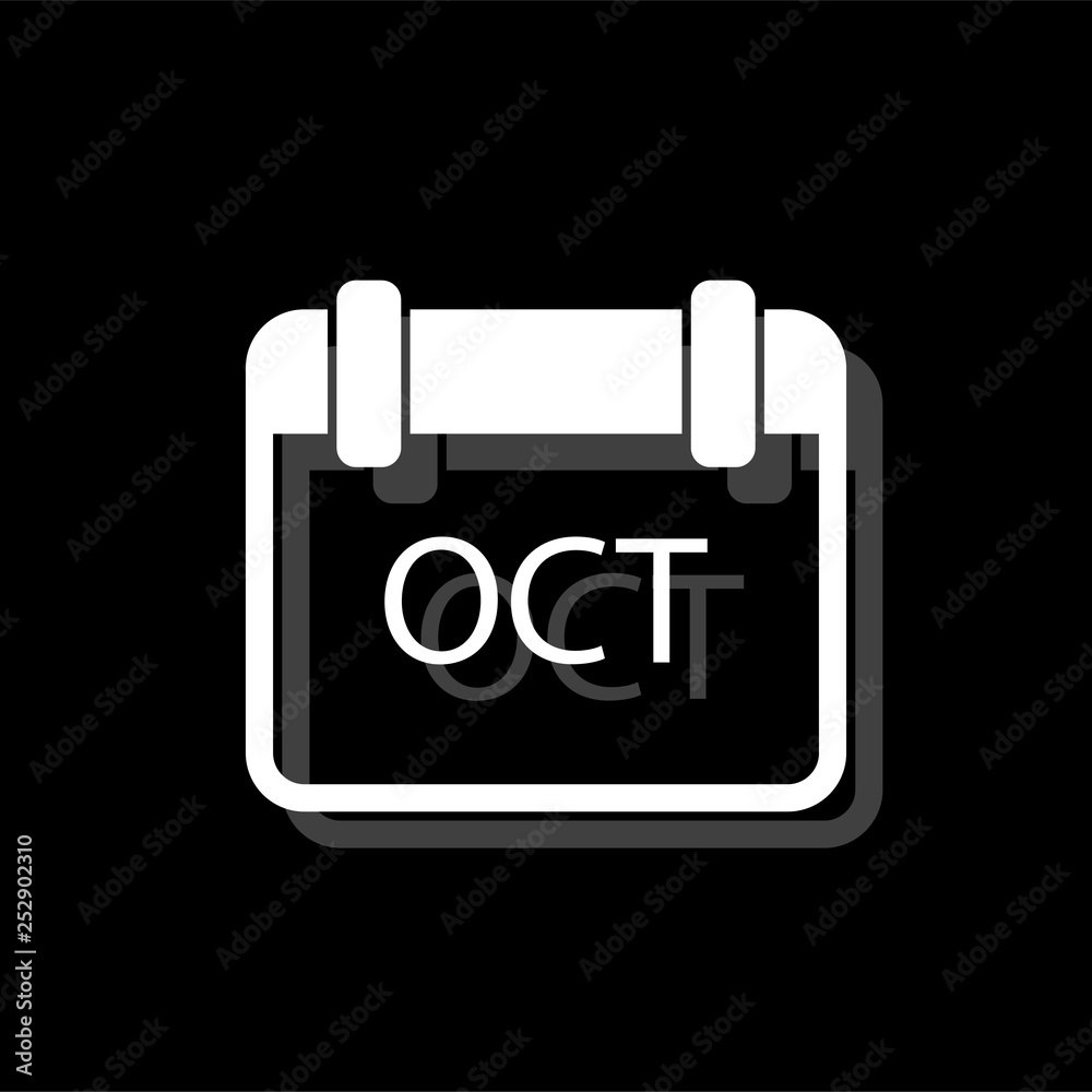 Calendar icon flat Calendar icon flat