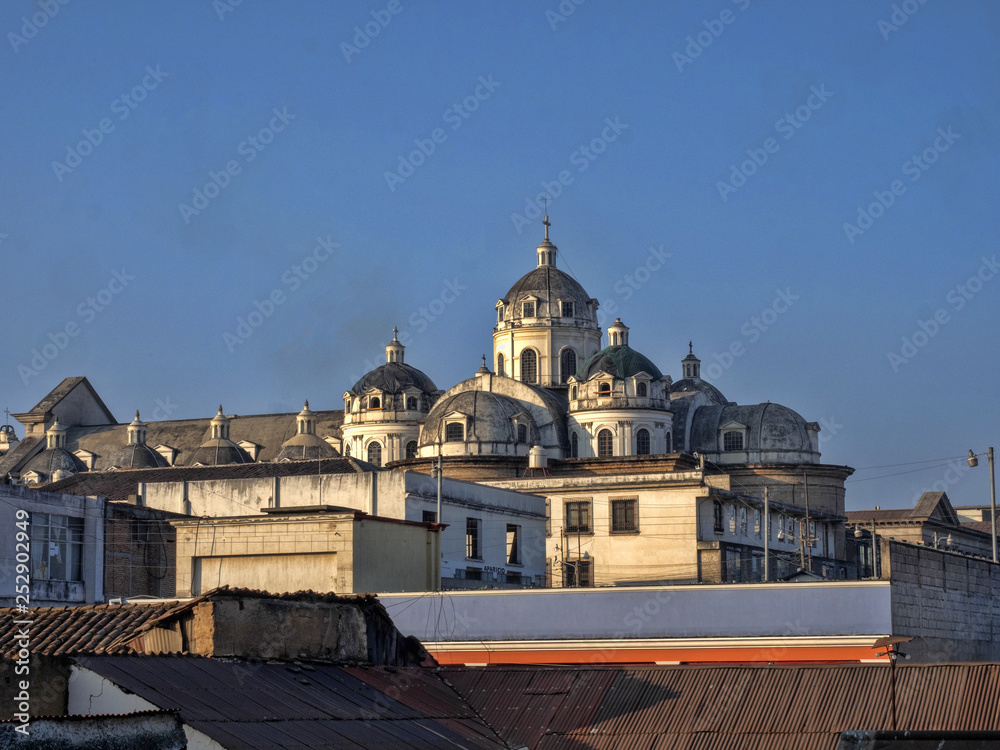 Beautiful church of Quetzaltenango, Guatemala