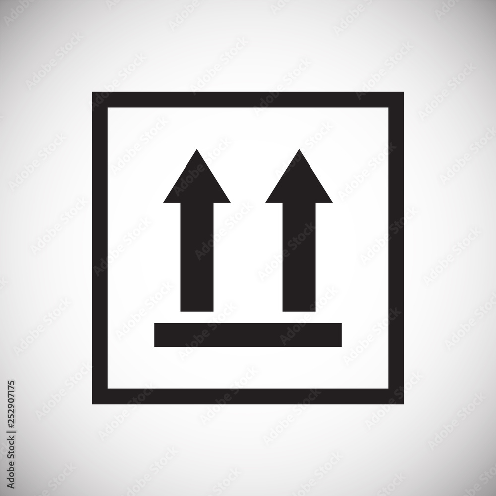 Packaging symbol on background for graphic and web design. Simple vector sign. Internet concept symbol for website button or mobile app. Packaging symbol on background for graphic and web design. Simple vector sign. Internet concept symbol for website button or mobile app.