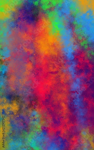 abstract multi colored background, digital illustration