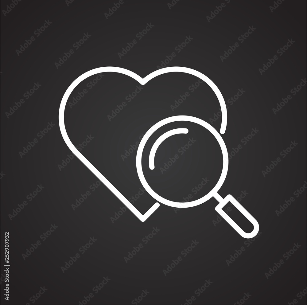 Cardiology line icon on background for graphic and web design. Simple vector sign. Internet concept symbol for website button or mobile app. Cardiology line icon on background for graphic and web design. Simple vector sign. Internet concept symbol for website button or mobile app.