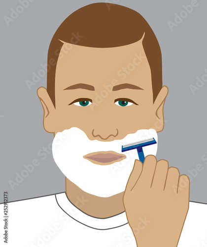 Preparing to Shave