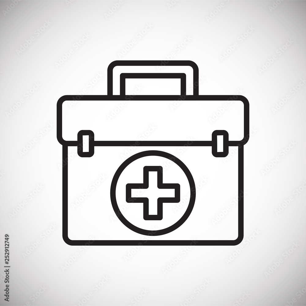 Medical line icon on background for graphic and web design. Simple vector sign. Internet concept symbol for website button or mobile app. Medical line icon on background for graphic and web design. Simple vector sign. Internet concept symbol for website button or mobile app.