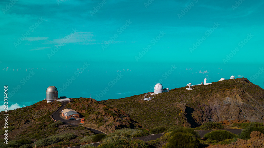 Roque de los Muchachos Observatory, La Palma Island, Canary Islands, Spain,  November, 20th 2018