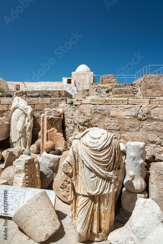 Ancient Sculptures in Djerba, Tunisia photo