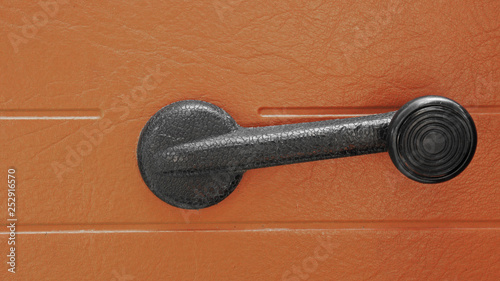 Vintage manual car window crank handle