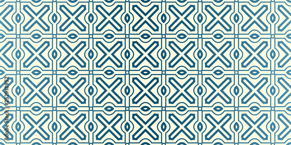 Seamless Geomteric Patterns. Vector Illustration. Hand Drawn Wrap Wallpaper, Cover Fabric, Cloth Textile Design. Blue oat milk color